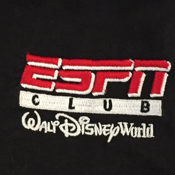 Walt Disney World ESPN Club Sports Mens Activewear Pants NFL MLB Zip Joggers M - Picture 3 of 9